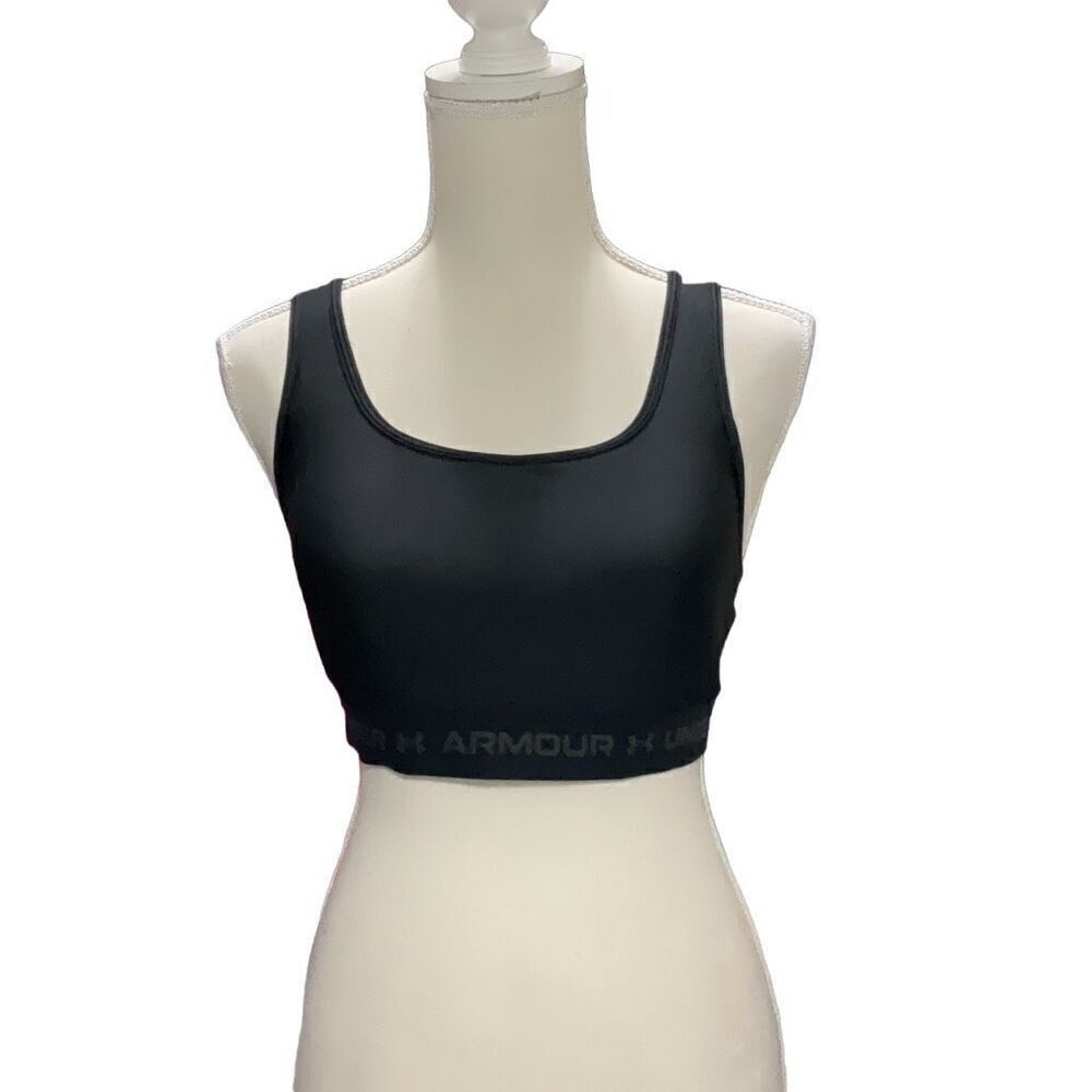 Under Armour Women’s Compression Sport Bra Padded Black Size Large